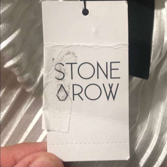 Stone Row just pleat it white dress - Picture 7 of 8